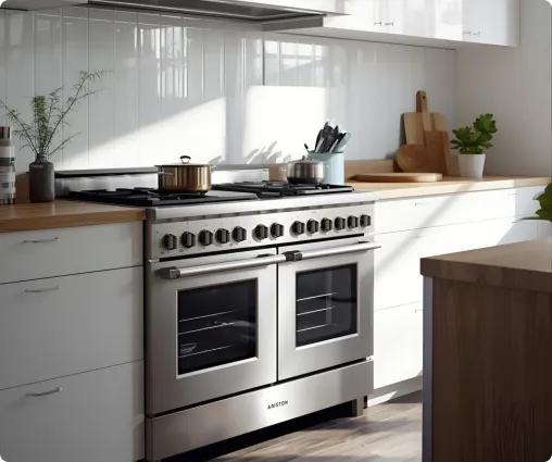 فني صيانة يقوم بإصلاح جهاز منزلي