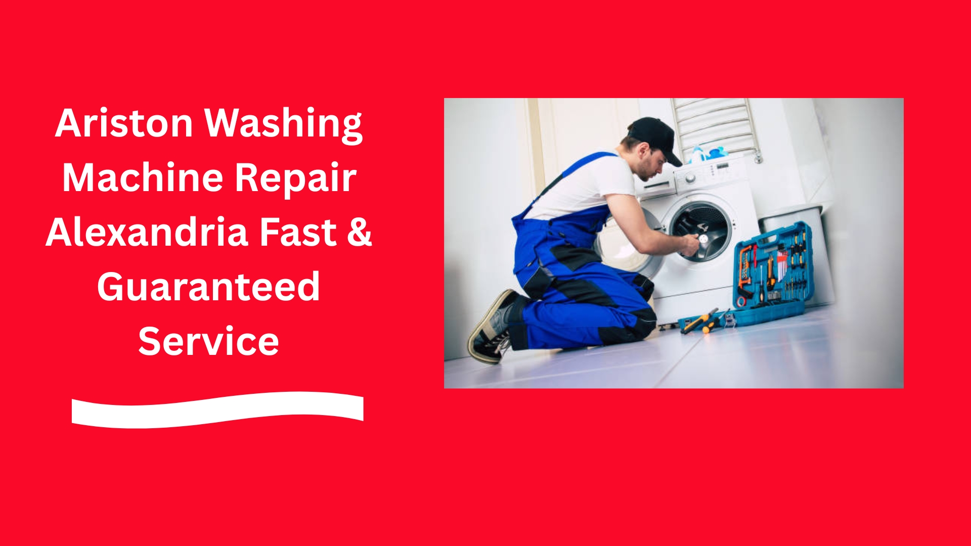 Ariston Washing Machine Repair Alexandria Fast & Guaranteed Service